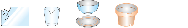 ガラス・陶磁器くず（2ヵ月に1回）