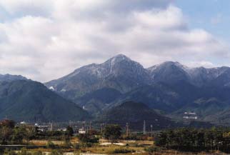 鈴鹿の山々